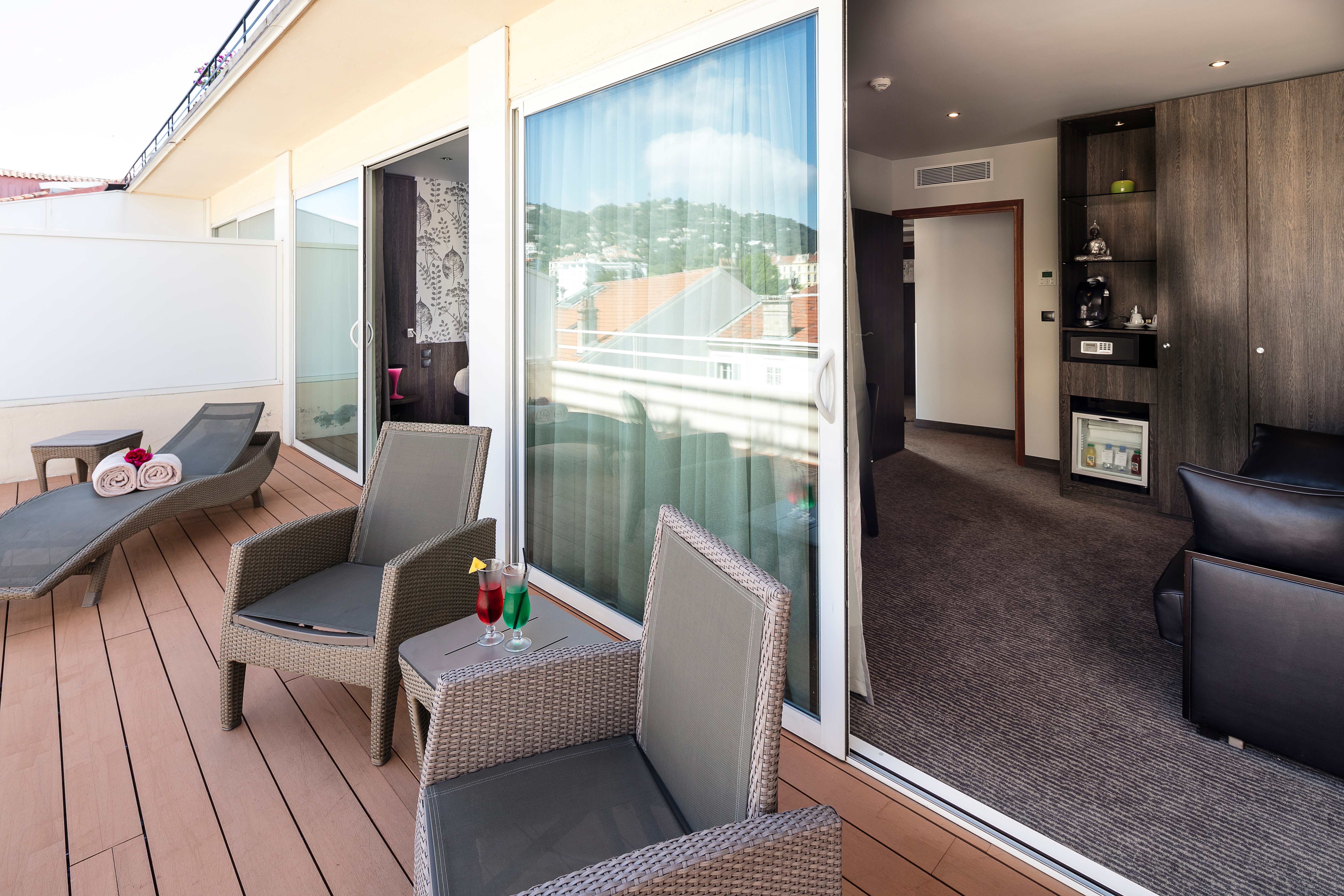 Suite Terrasse - Hôtel Le Patio des Artistes Cannes