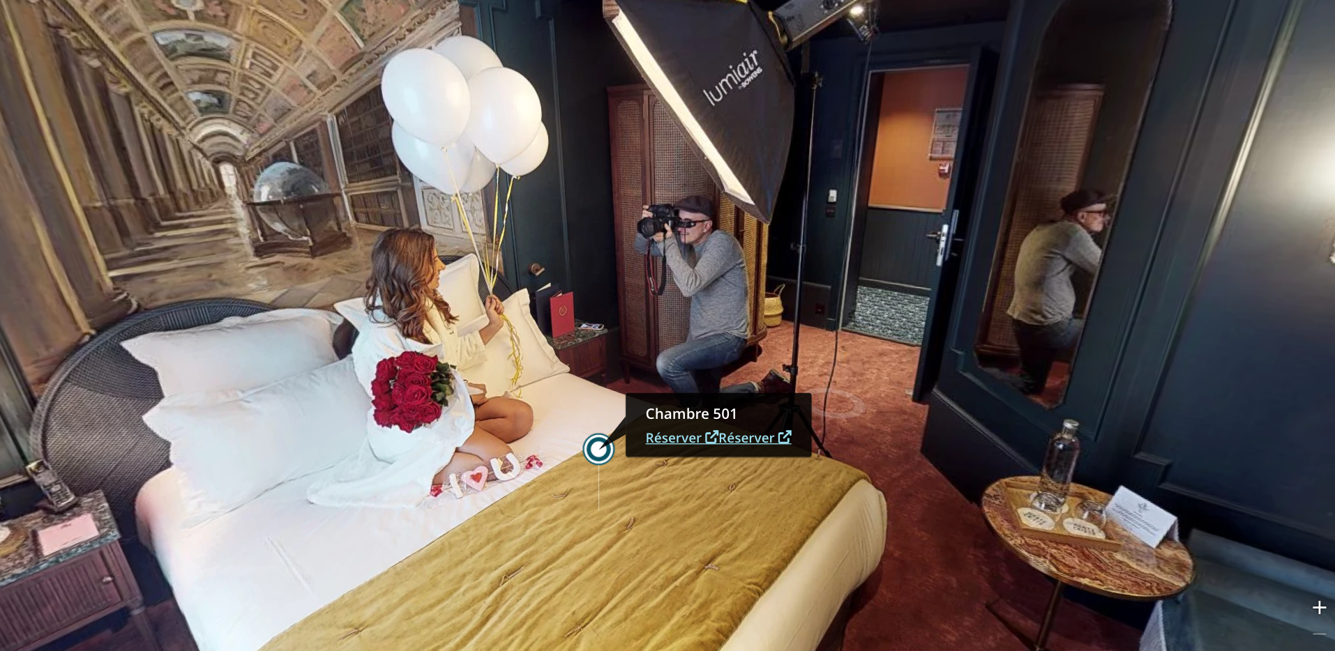 Hotel Monte Cristo Paris - 3D virtual tour at Hotel Monte Cristo