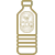 Water bottle Le COQ available upon your arrival