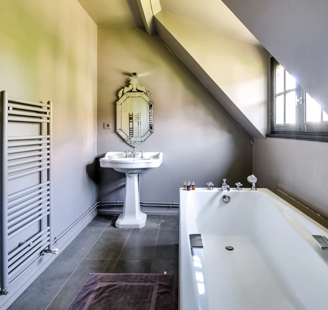 Le Manoir Saint- Laurent - Salle de bain