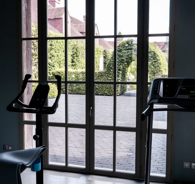 Le Manoir Saint- Laurent - Salle de sport équipée