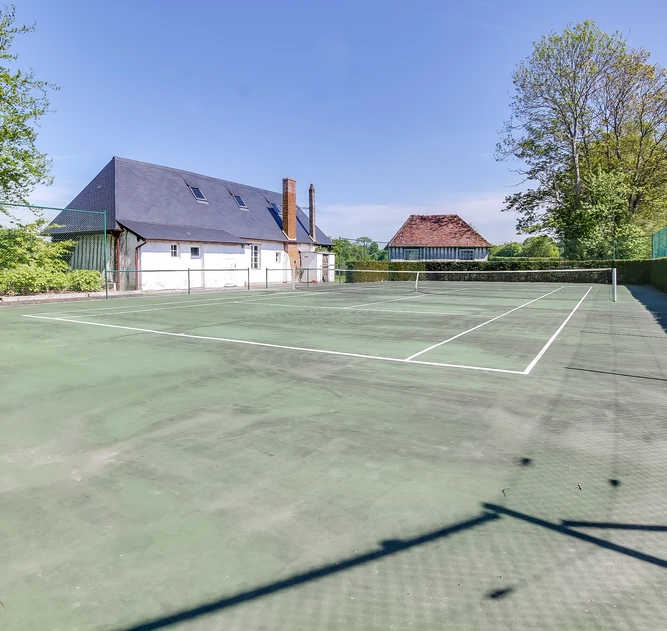 Le Manoir Saint- Laurent - Terrain de tennis privé