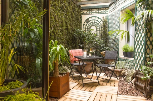 Hôtel Waldorf Montparnasse - patio