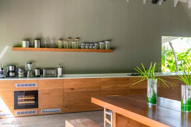 Manor of Lorient Saint Barthélémy - Open equipped kitchen