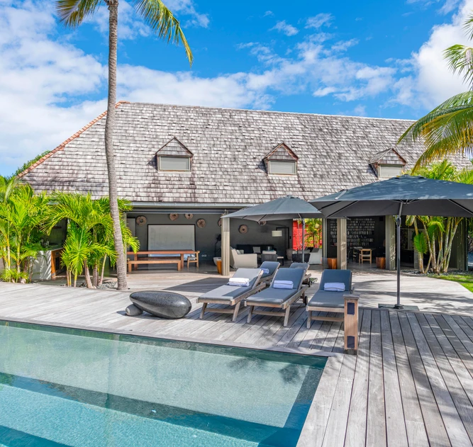 Manoir de Lorient Saint Barthélémy - Villa de luxe avec piscine