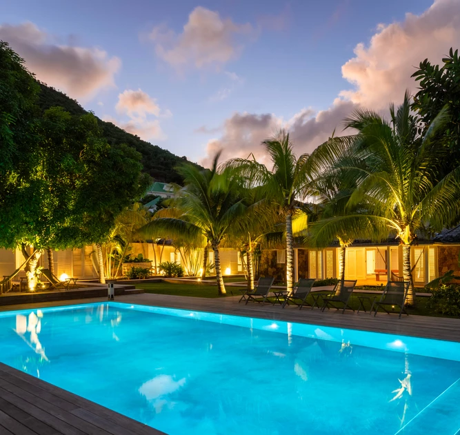 Manoir de Lorient Saint Barthélémy - Villa de luxe avec piscine