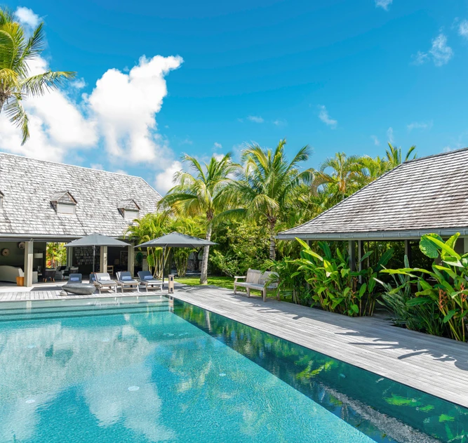 Manoir de Lorient Saint Barthélémy - Villa de luxe avec piscine