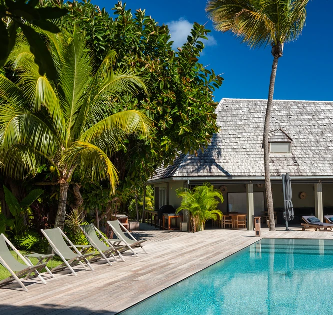 Manoir de Lorient Saint Barthélémy - Villa de luxe avec piscine