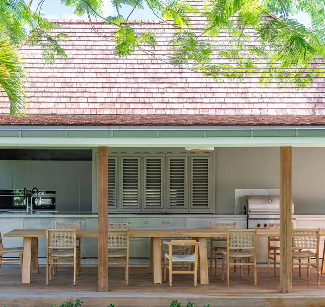 Manoir de Lorient Saint Barthélémy - Maison de vacances avec terrasse extérieure
