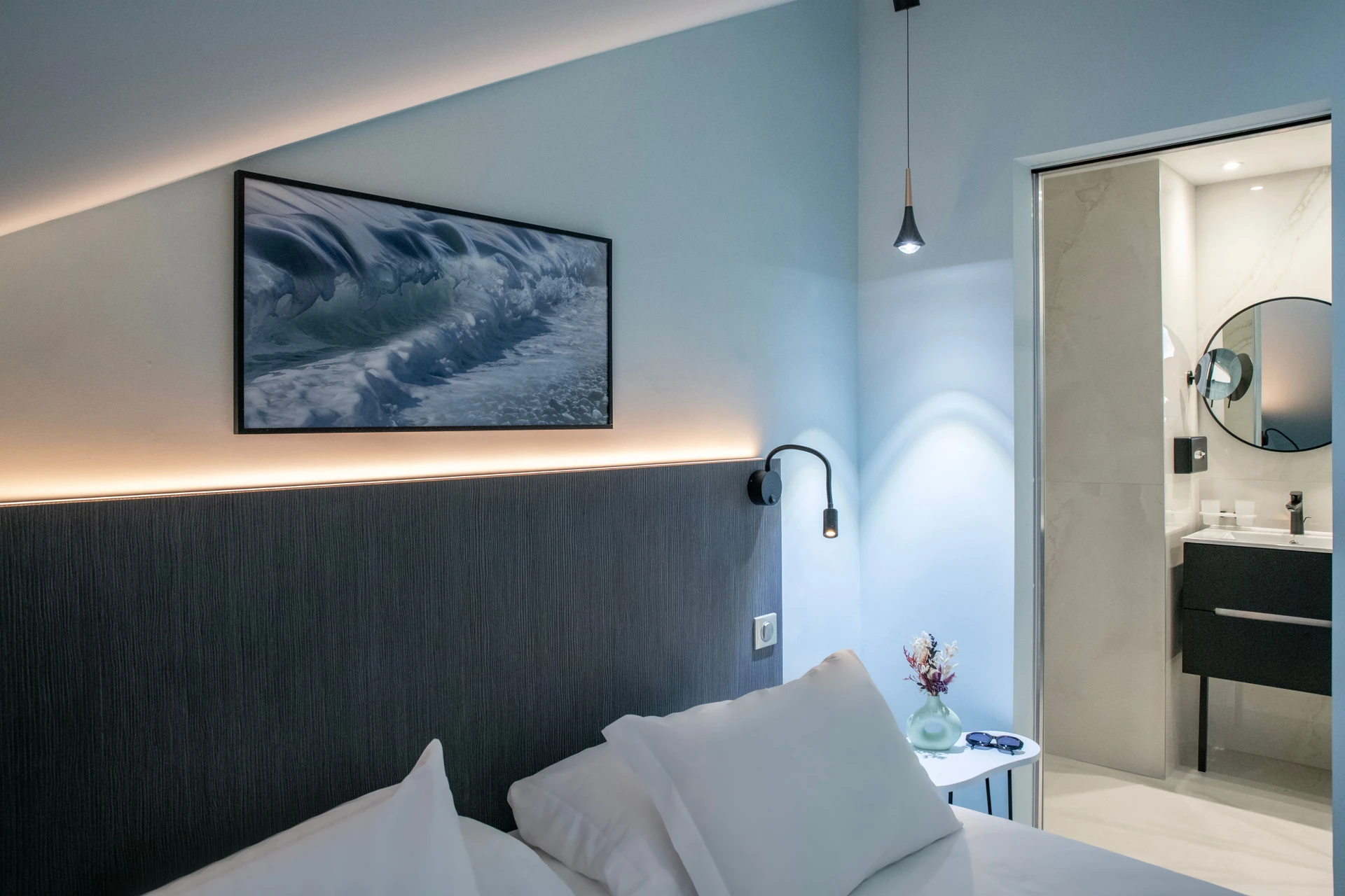 Hôtel Alba Nice - Chambre Confort Double Mansardée