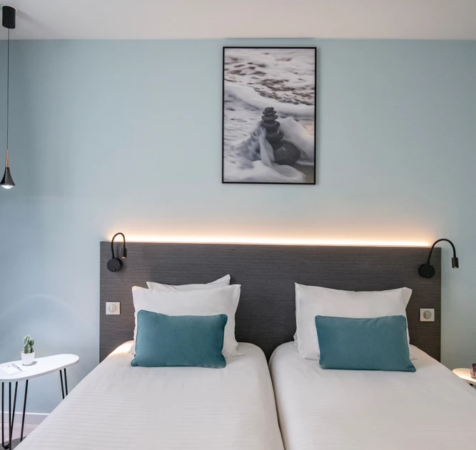 Hôtel Alba Nice - Chambres - Séjour au coeur de Nice