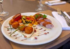 Plat Restaurant Le Saint Vincent - Elema Hotels Beauvais