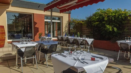 Terrasse - Elema Hotels Beauvais