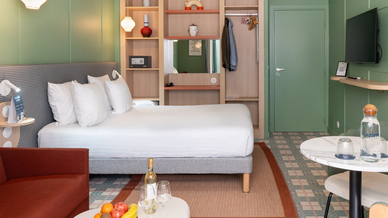 Hotel Aparthotel AMMI Nice Lafayette - Executive Studio Balkon