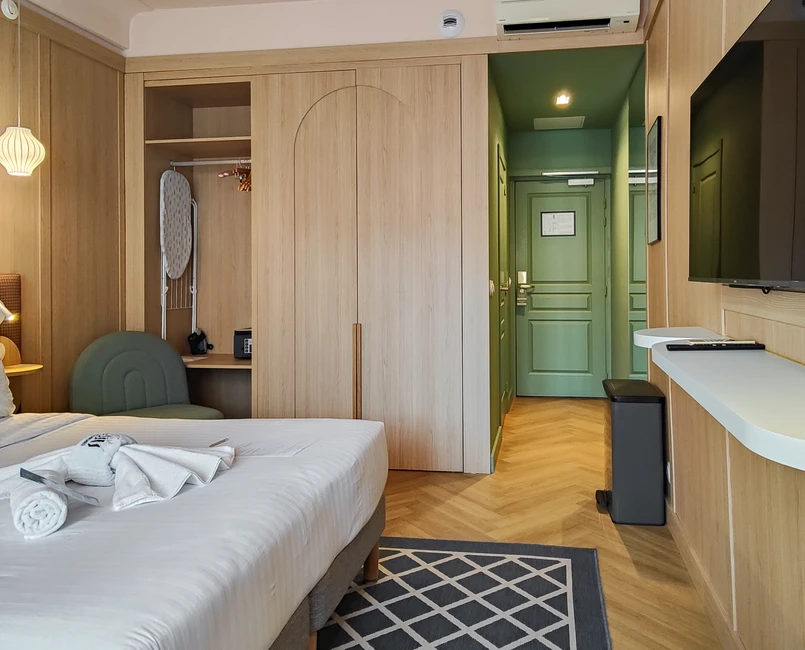 Hotel Aparthotel AMMI Nice Lafayette - Standard Studio small balcony