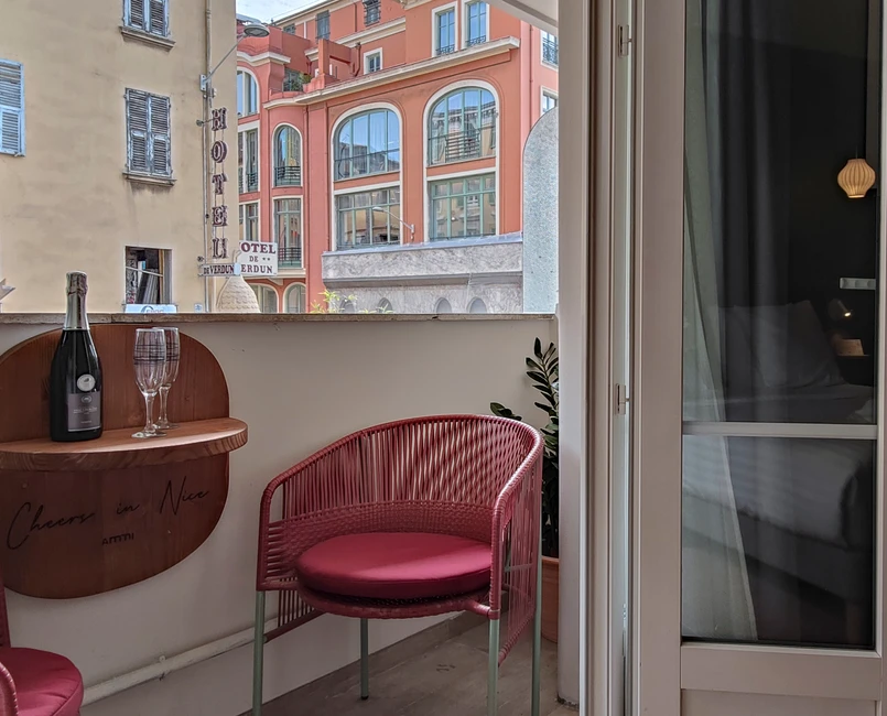 Hotel Aparthotel AMMI Nice Lafayette - Executive Studio Balcony