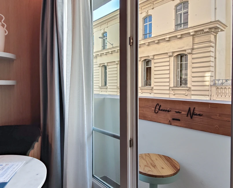 Hotel Aparthotel AMMI Nice Lafayette - Standard Studio small balcony