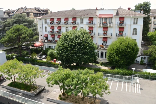 Hôtel Carlton Lausanne - patio