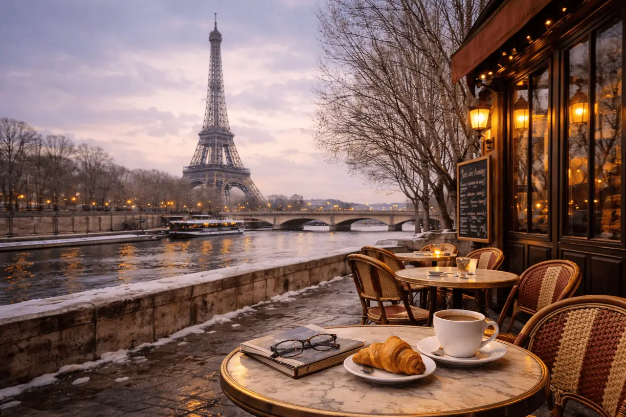 París en temporada baja: el arte de vivir el invierno alrededor de la Torre Eiffel