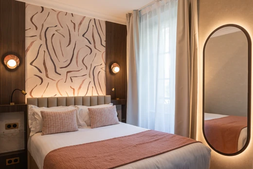 Hôtel Au Trocadero - chambre