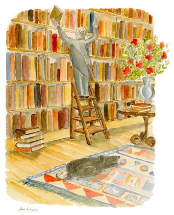 Société des Hôtels Littéraires - Bibliothèque 