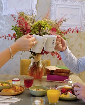 Société des Hôtels Littéraires - Nos services - Petit déjeuner