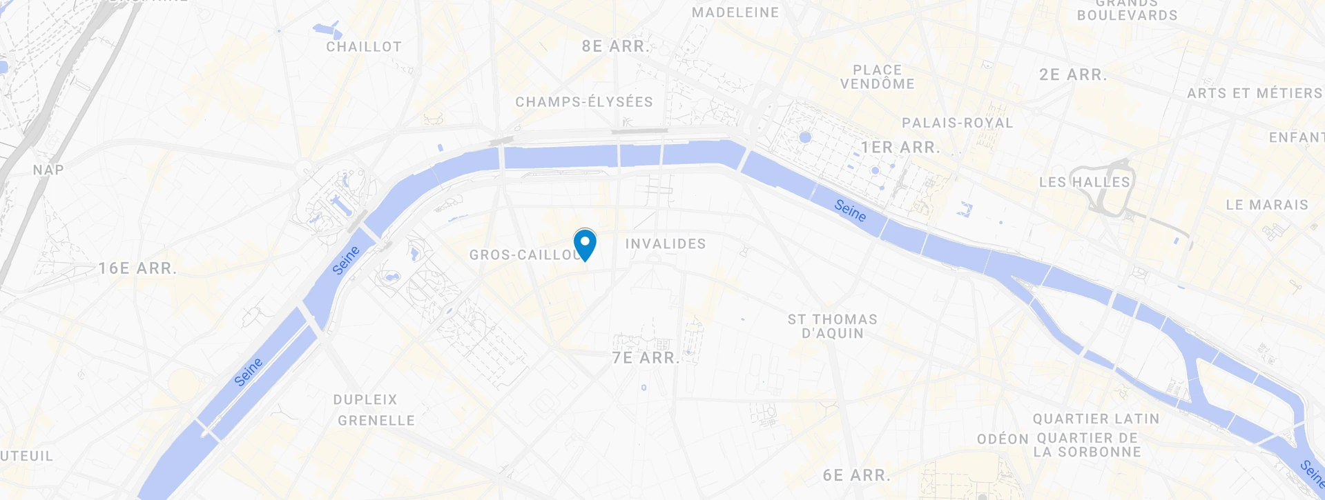 Hôtel 7 Eiffel - Itinerary