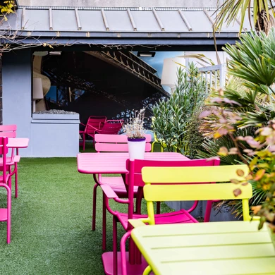 ホテル 7 エッフェル - ヒドゥン テラス