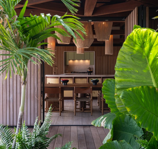 Le Manoir Voltaire - Living & Kitchen