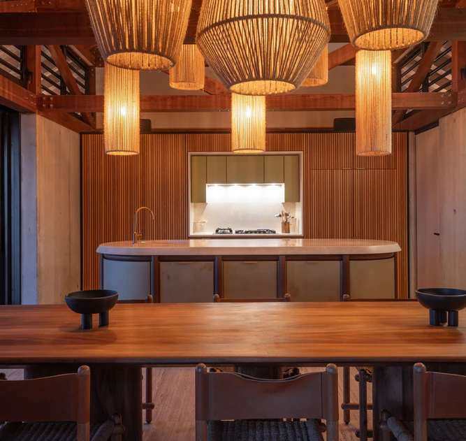 Le Manoir Voltaire - Living & Kitchen