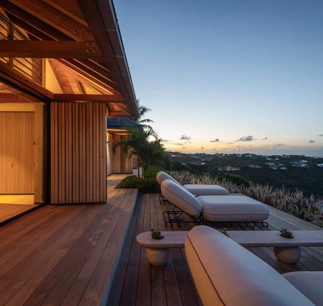 Le Manoir Voltaire - Panoramic Terrace - Saint Barthélemy