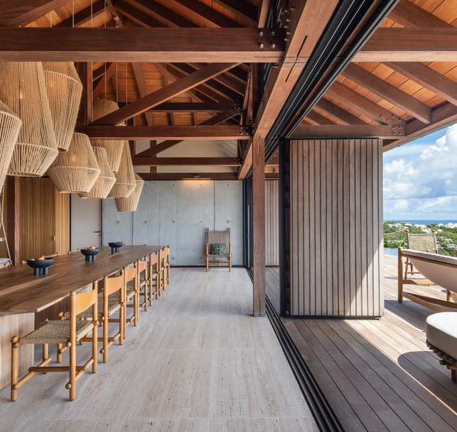 Le Manoir Voltaire - Living & Kitchen