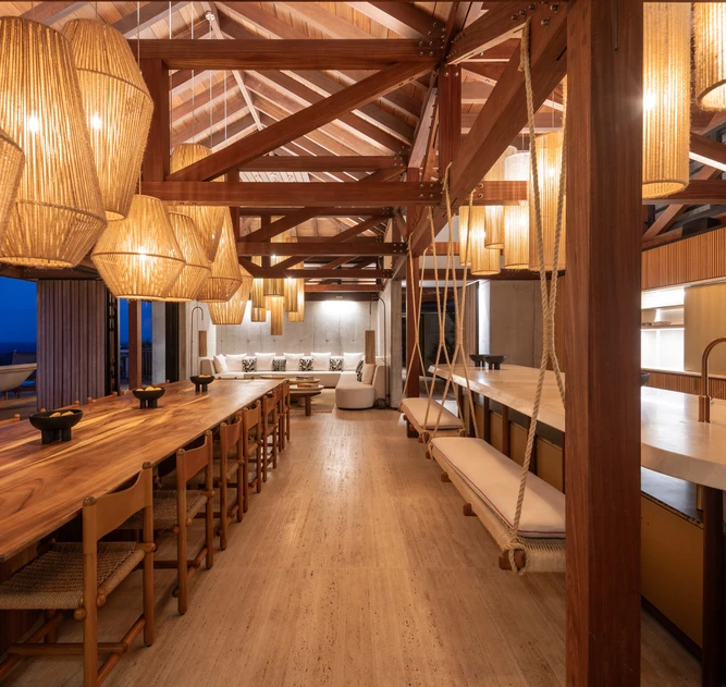 Le Manoir Voltaire - Living & Kitchen