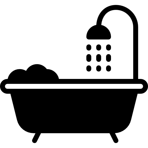 Een badkamer en een doucheruimte