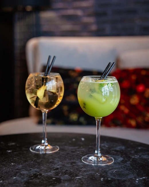 cocktails sur mesure disponibles au bar du Laz'