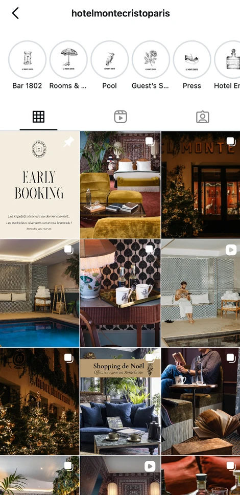 Ultimate Content - Client - Hotel Monte Cristo Paris