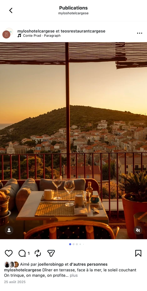 Ultimate Content - Client - Mylos Hotel Cargese, Corse