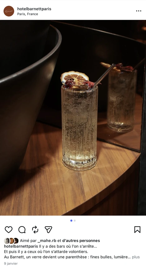 Ultimate Content - Client - Hotel Barnett Paris