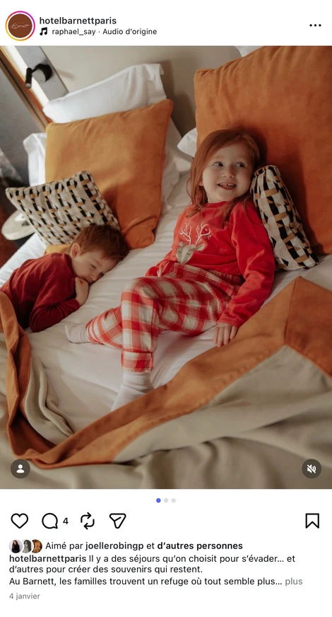 Ultimate Content - Client - Hotel Barnett Paris