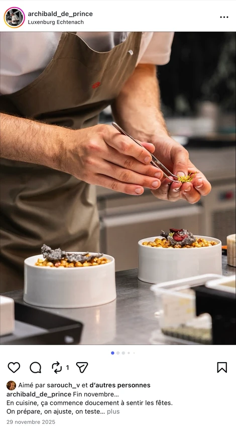 Ultimate Content - Client - Restaurant Archibald de Prince