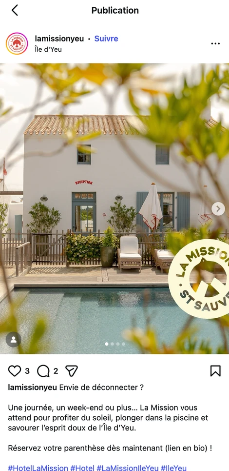 Ultimate Content - Client - La Mission Saint Sauveur, Ile D'Yeu