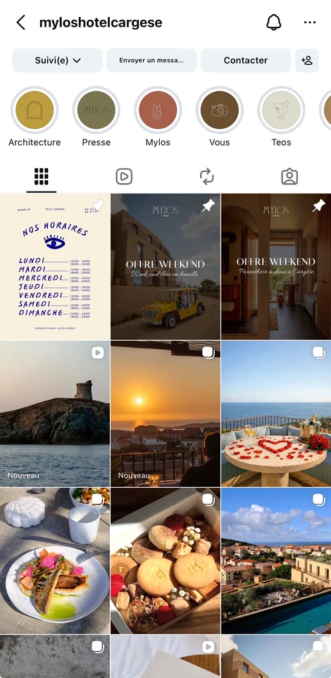 Ultimate Content - Client - Mylos Hotel Cargese, Corse