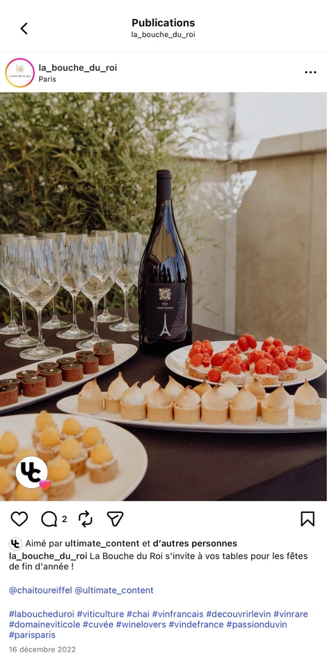 Ultimate Content - Client - La Bouche du Roi, Domaine Viticole