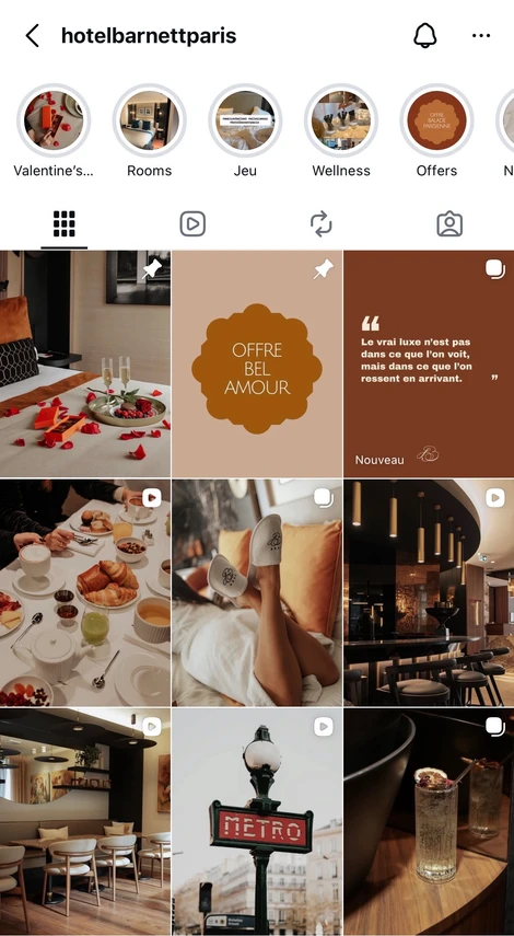 Ultimate Content - Client - Hotel Barnett Paris